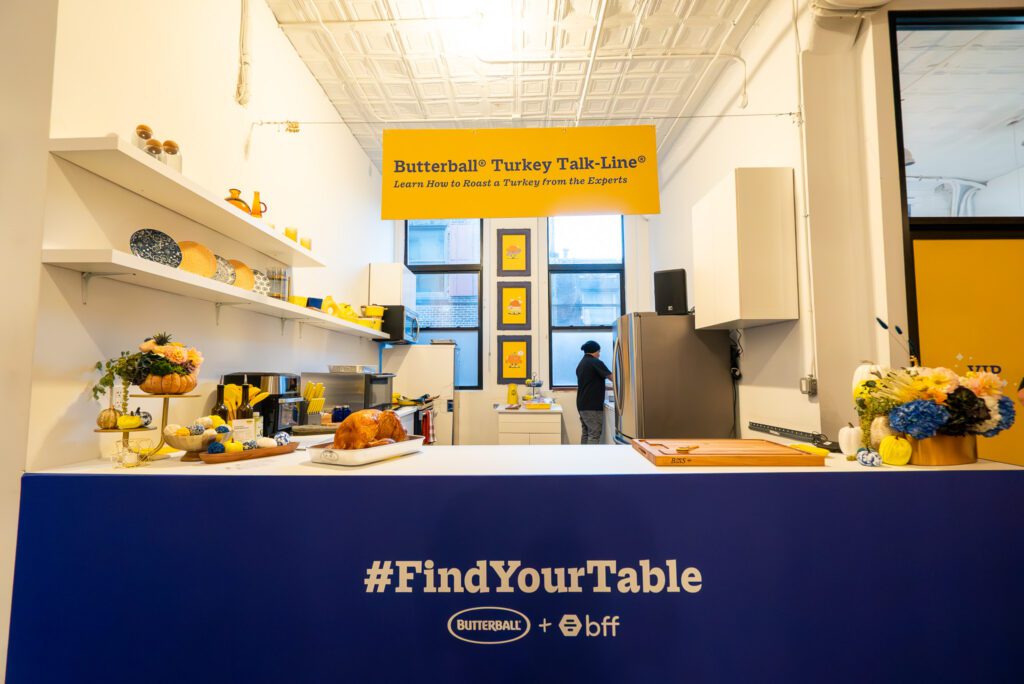 Butterball and BFF new york city pop-up